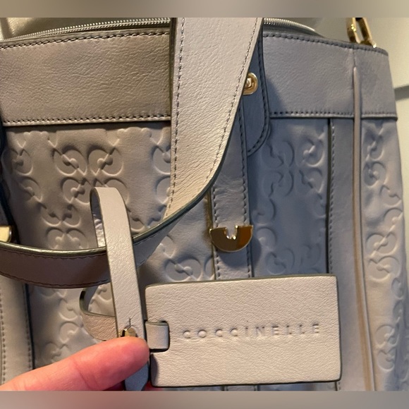 COCCINELLE Gray Tote Bag - Picture 7 of 8